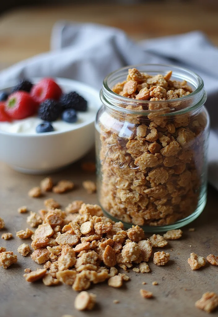 10 Almond Flour Keto Recipes for Low Carb Baking - 8. Almond Flour Granola