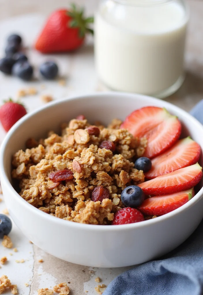 10 Date Dessert Recipes for Natural Sweetness - 10. Date Sweetened Granola