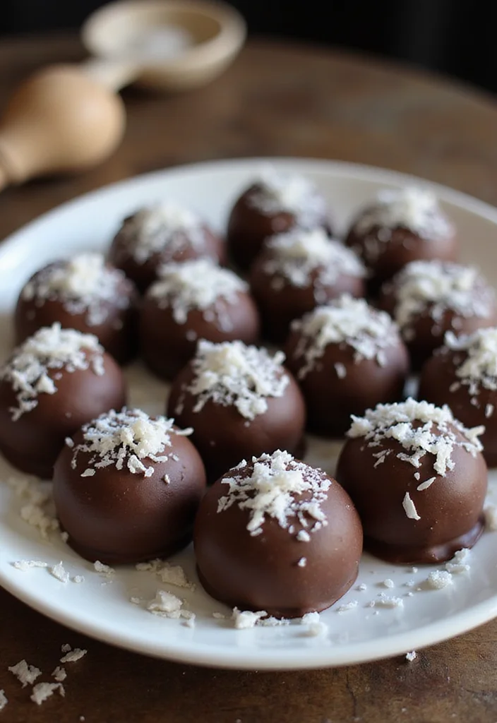 10 Date Dessert Recipes for Natural Sweetness - 3. Chocolate-Date Truffles