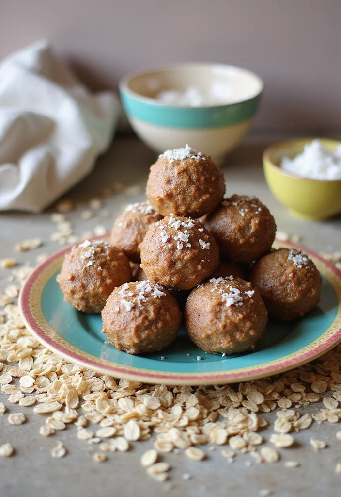 10 Date Dessert Recipes for Natural Sweetness - 5. Date-Coconut Energy Balls