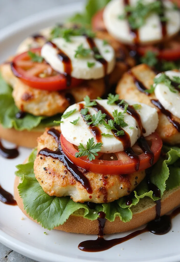 10 Dinner Sandwich Recipes for Fast Weeknight Meals - 2. Caprese Chicken Sandwich