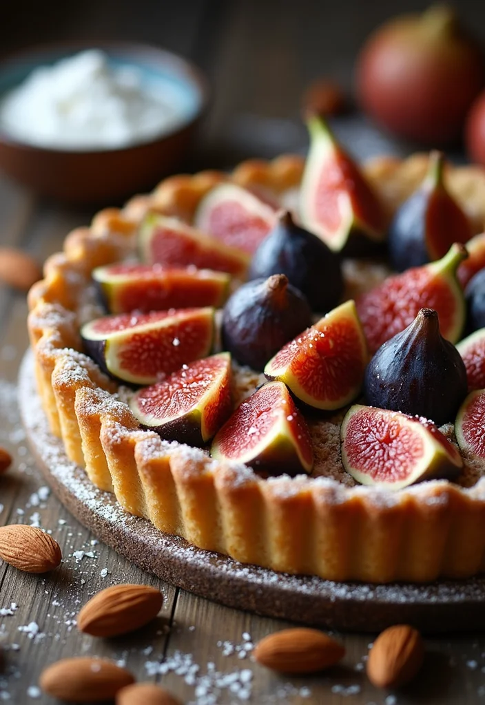 10 Fig Dessert Recipes for Cozy Seasonal Baking - 1. Fig and Almond Tart