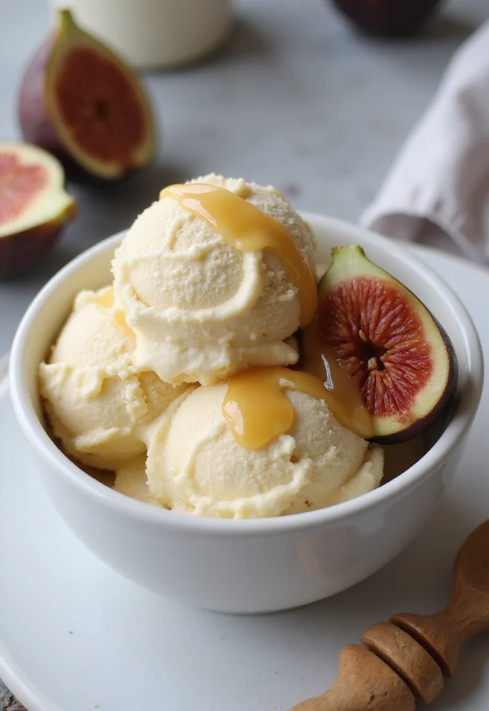 10 Fig Dessert Recipes for Cozy Seasonal Baking - 5. Fig Ice Cream