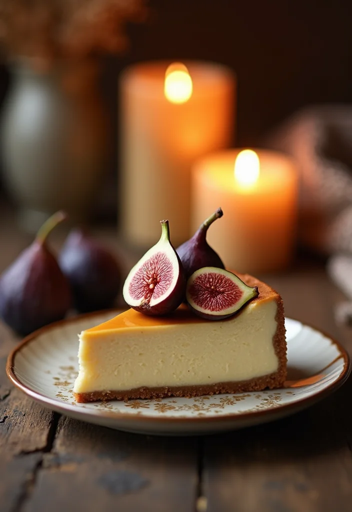 10 Fig Dessert Recipes for Cozy Seasonal Baking - 6. Fig Cheesecake