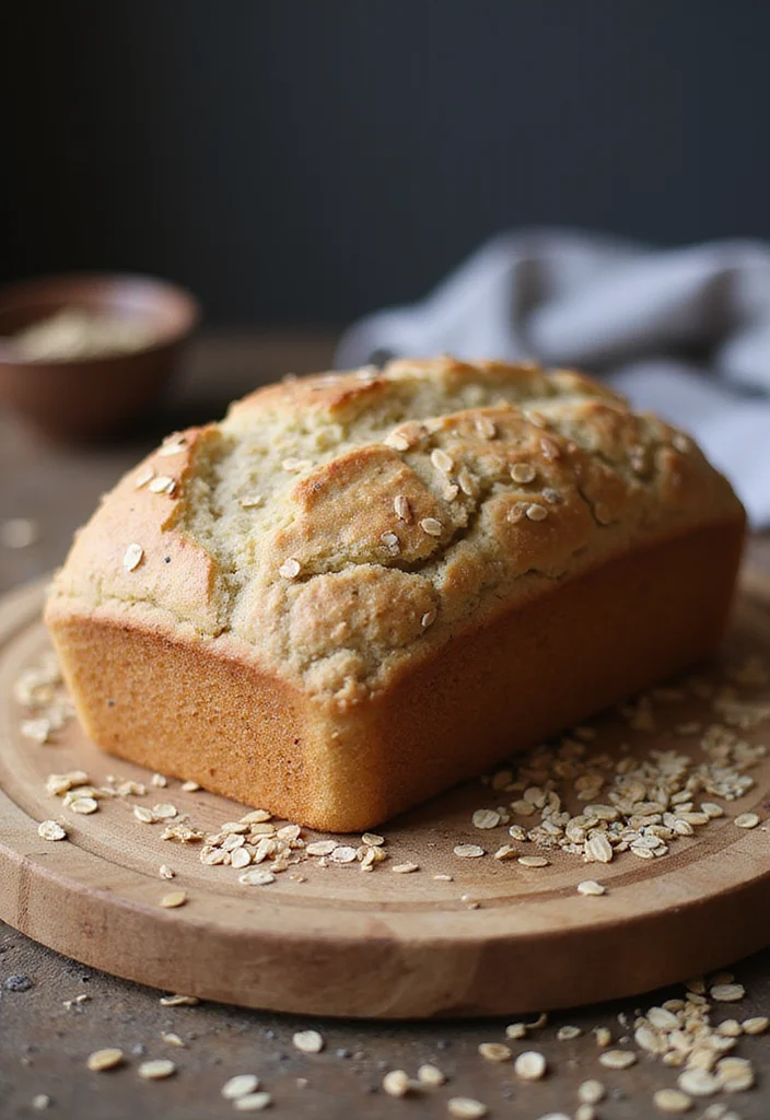 10 Healthy Bread Recipes with Better Ingredients - 2. Gluten-Free Oat Bread