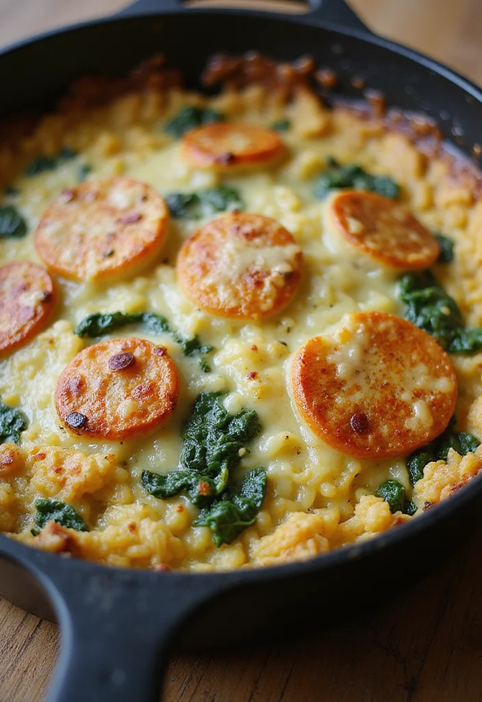 10 Healthy Orzo Recipes for Light Comfort - 10. Baked Orzo with Spinach and Cheese