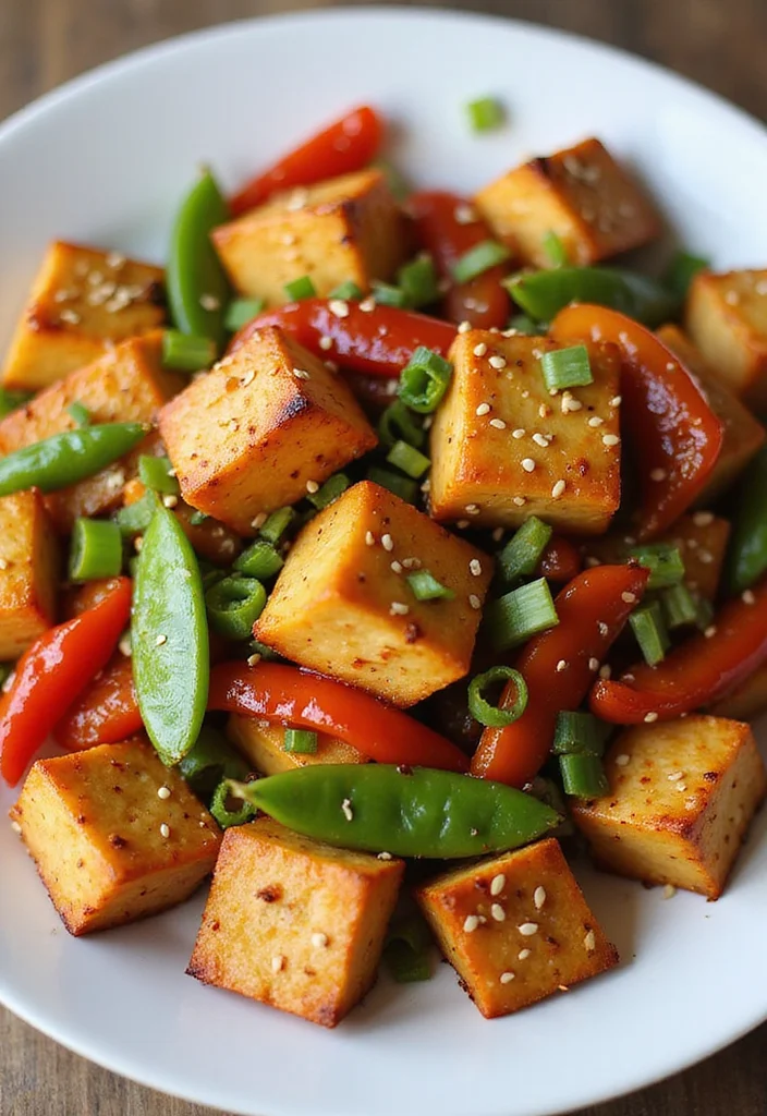 10 Healthy Tofu Recipes for Easy Plant-Based Protein - 1. Spicy Tofu Stir-Fry