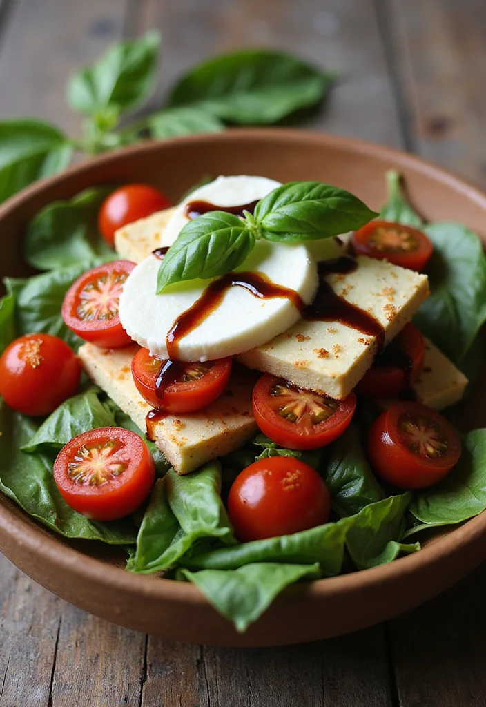 10 Healthy Tofu Recipes for Easy Plant-Based Protein - 9. Tofu Caprese Salad