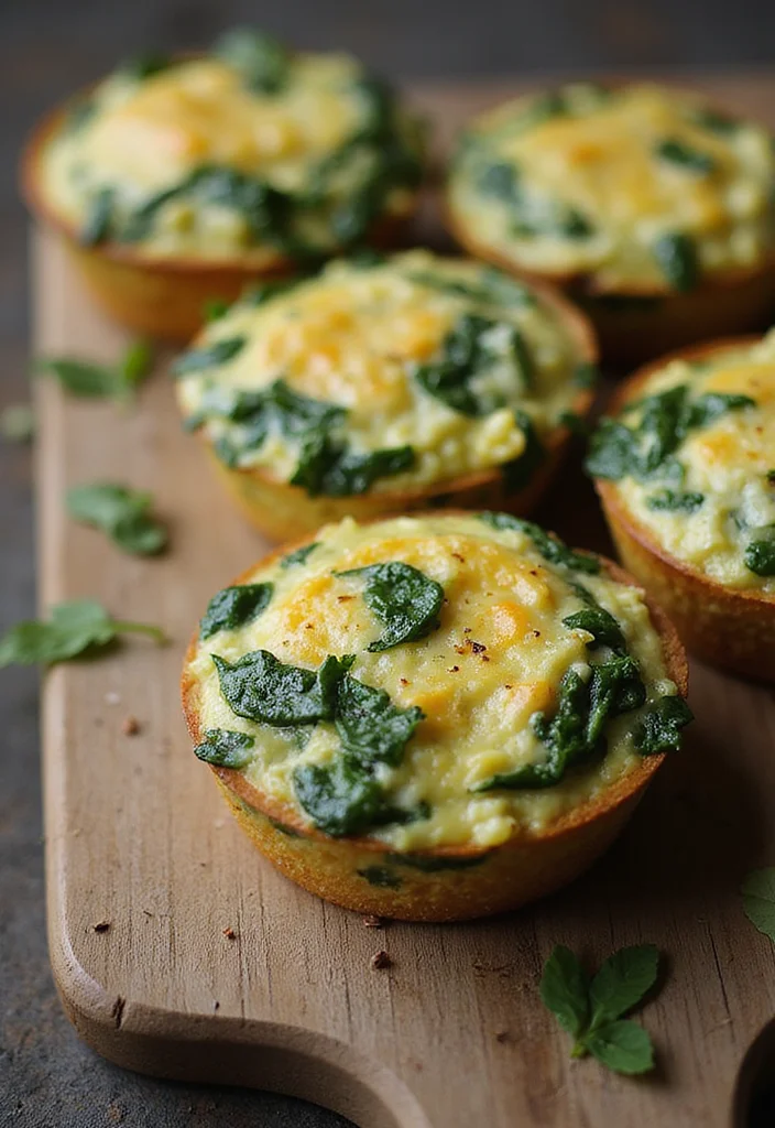 10 Keto Egg Recipes for Easy Breakfast and Beyond - 1. Spinach and Feta Egg Muffins