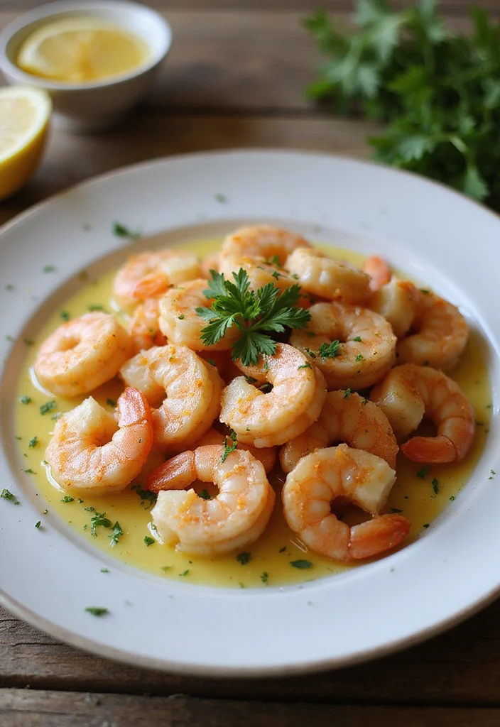 10 Keto Fish Recipes for Light Low Carb Eating - 1. Lemon Garlic Butter Shrimp