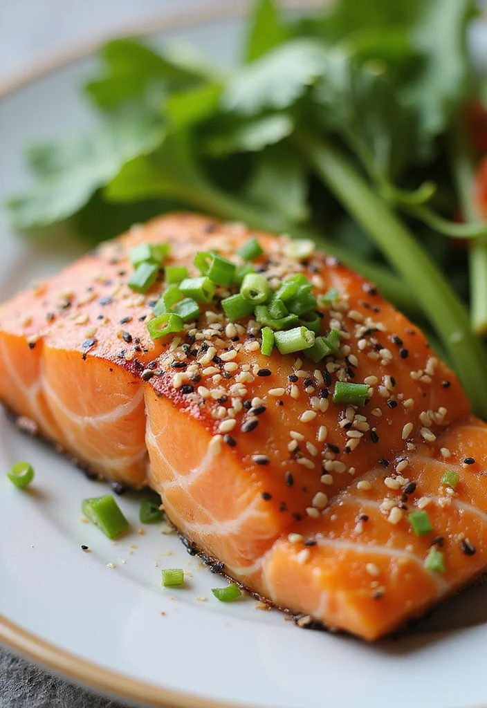 10 Keto Fish Recipes for Light Low Carb Eating - 10. Sesame Crusted Salmon
