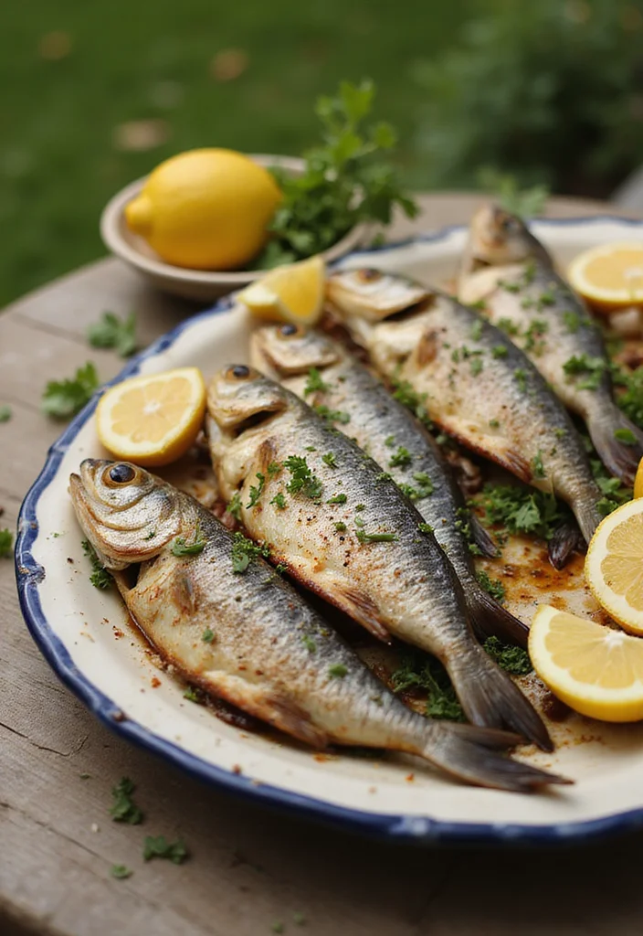 10 Keto Fish Recipes for Light Low Carb Eating - 8. Grilled Sardines with Lemon and Herbs