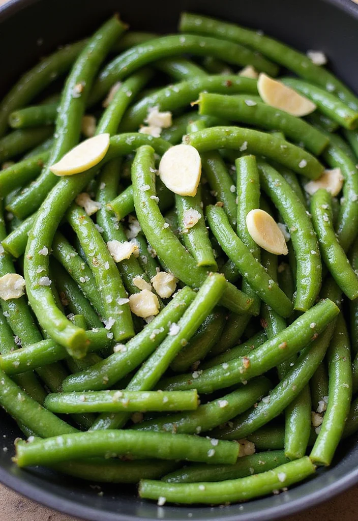10 Keto Green Bean Recipes for Simple Everyday Sides - 2. Garlic Butter Sautéed Green Beans