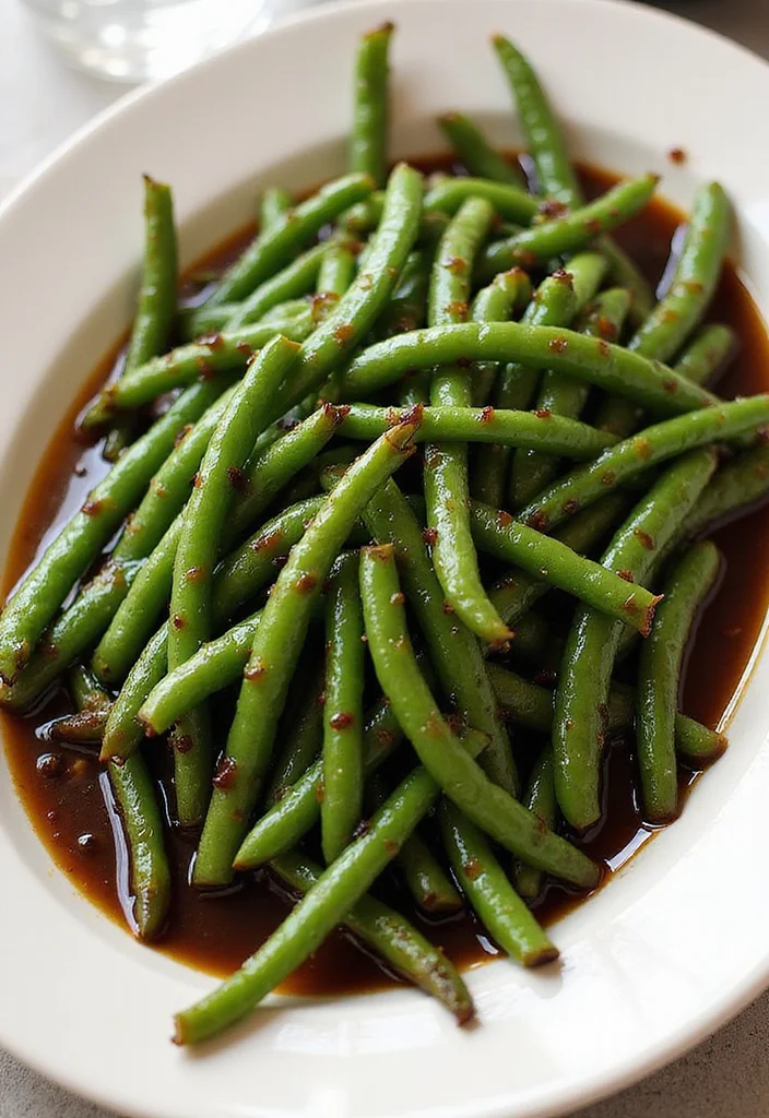 10 Keto Green Bean Recipes for Simple Everyday Sides - 8. Balsamic Glazed Green Beans