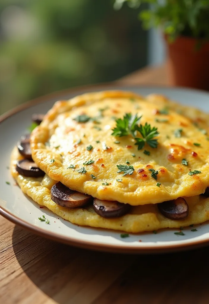 10 Keto Mushroom Recipes for Savory Low Carb Meals - 5. Savory Mushroom Omelette