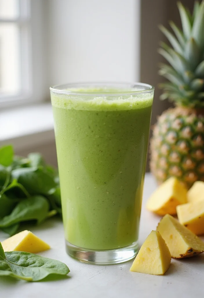 10 Keto Protein Shake Recipes for Energy and Balance - 9. Tropical Green Protein Shake