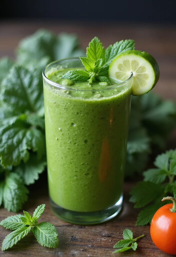 10 Keto Smoothie Recipes for Light Energizing Drinks - 3. Keto Green Machine Smoothie