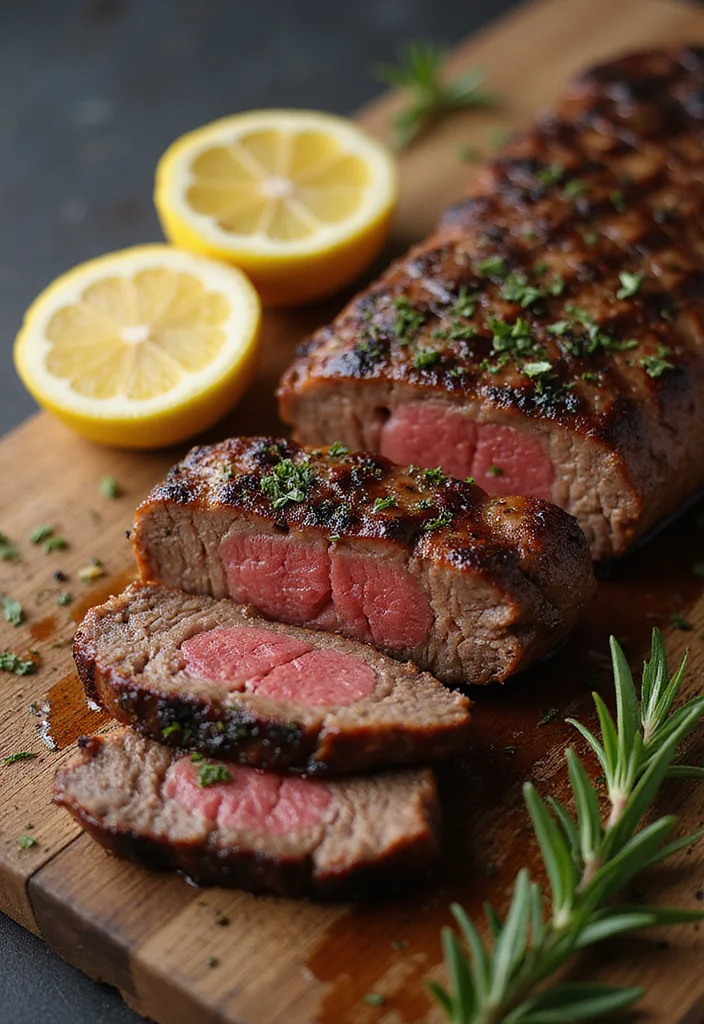 10 Keto Steak Recipes for Flavorful Low Carb Dinners - 3. Lemon Rosemary Grilled Steak