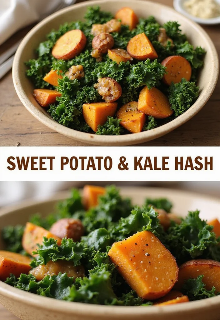 10 Low Calorie Vegan Recipes for Everyday Eating - 5. Sweet Potato & Kale Hash