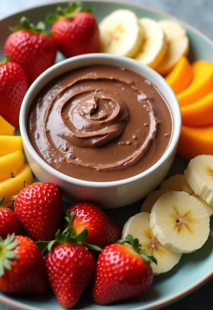 10 Nutella Dessert Recipes for Quick Chocolate Treats - 8. Nutella Fruit Dip
