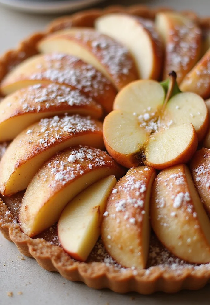 10 Phyllo Dough Dessert Recipes with Light Crispy Layers - 2. Apple Cinnamon Phyllo Tart