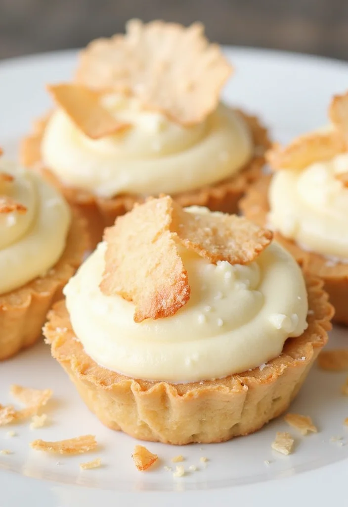 10 Phyllo Dough Dessert Recipes with Light Crispy Layers - 7. Coconut Cream Phyllo Cups
