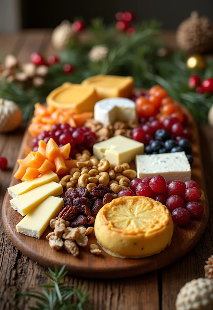 10 Vegan Christmas Recipes for a Festive Table - 2. Festive Vegan Cheese Board