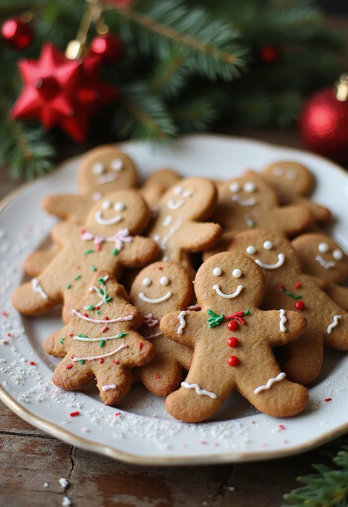 10 Vegan Christmas Recipes for a Festive Table - 6. Gingerbread Vegan Cookies