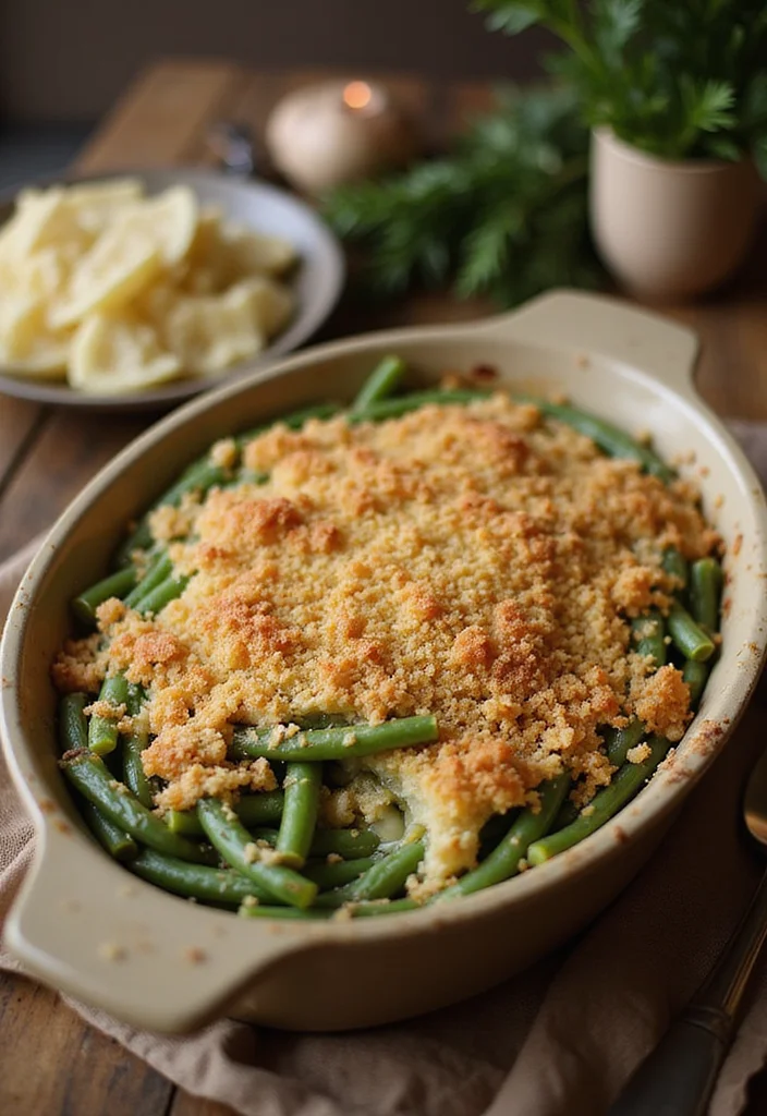 10 Vegan Green Bean Recipes for Simple Fresh Sides - 4. Vegan Green Bean Casserole