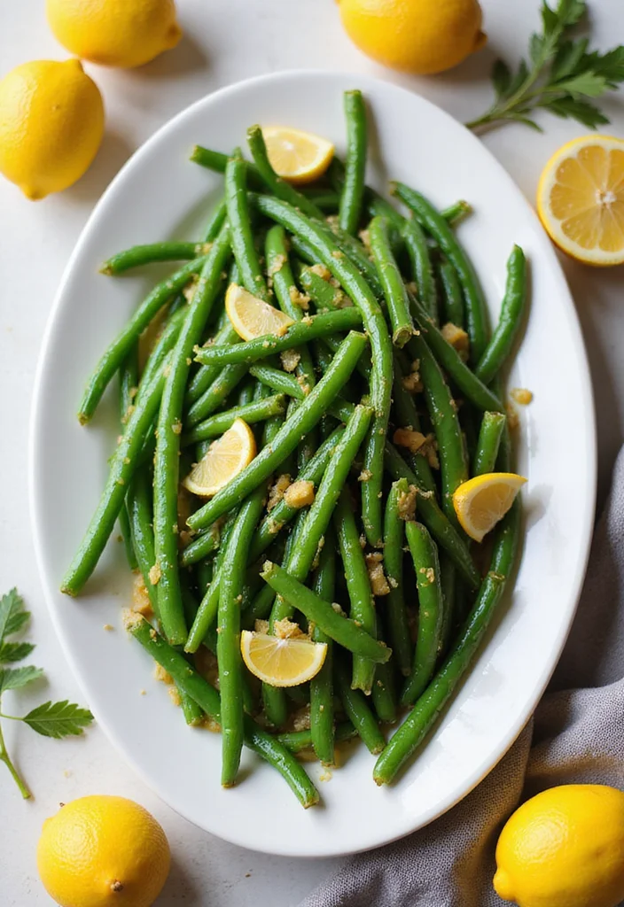 10 Vegan Green Bean Recipes for Simple Fresh Sides - 5. Lemon-Dijon Green Beans