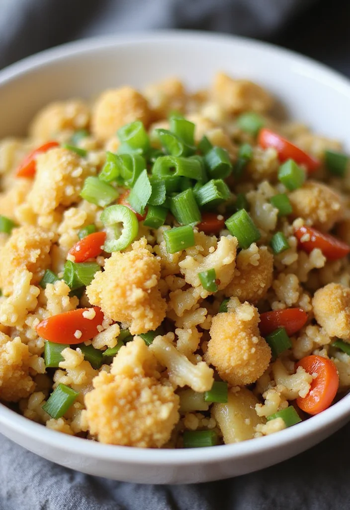 10 Vegan Keto Recipes for Low Carb Plant Based Meals - 7. Cauliflower Fried Rice