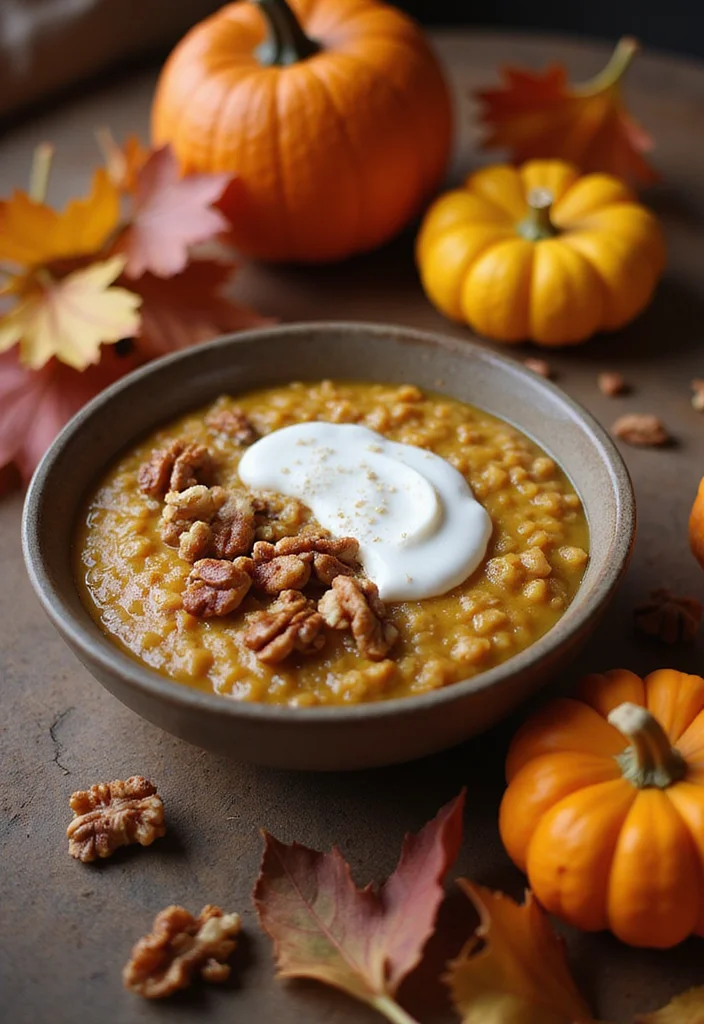 10 Vegan Oatmeal Recipes for Warm Morning Bowls - 3. Pumpkin Spice Oatmeal