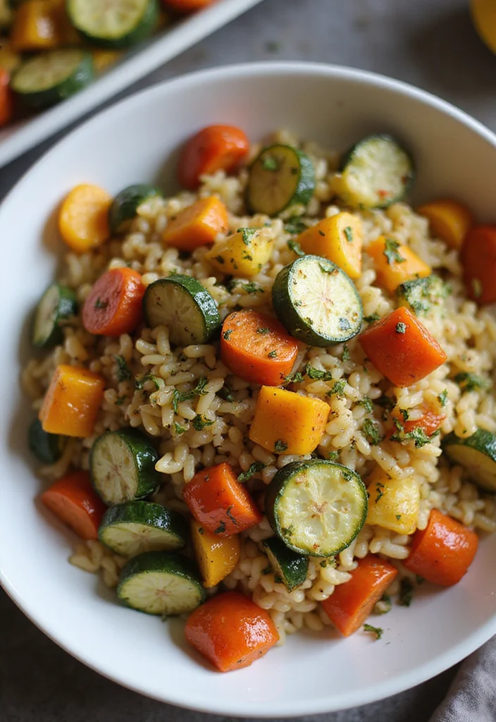 10 Vegan Orzo Recipes for Light Comfort - 5. Roasted Veggie Orzo