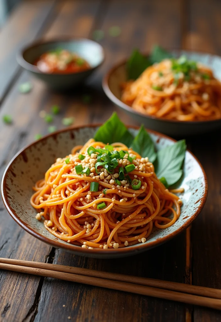 12 Asian Dinner Recipes Full of Bold Flavor - 1. Spicy Szechuan Noodles