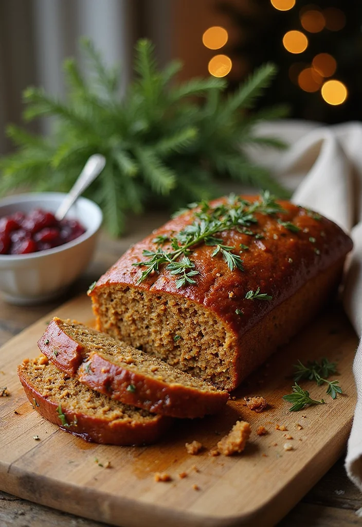 12 Christmas Dinner Recipes for a Cozy Holiday - 5. Vegan Lentil Loaf