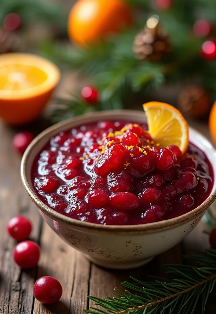 12 Christmas Dinner Recipes for a Cozy Holiday - 9. Cranberry Sauce with Orange Zest