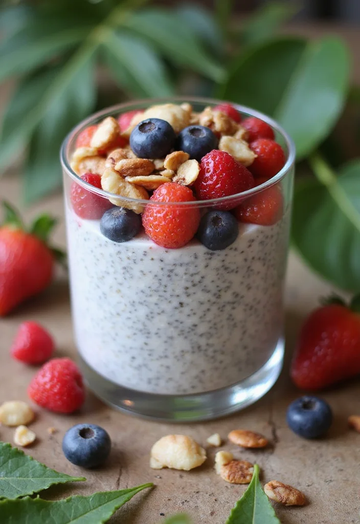 12 Clean Eating Healthy Recipes for Simple Meals - 8. Coconut Chia Pudding