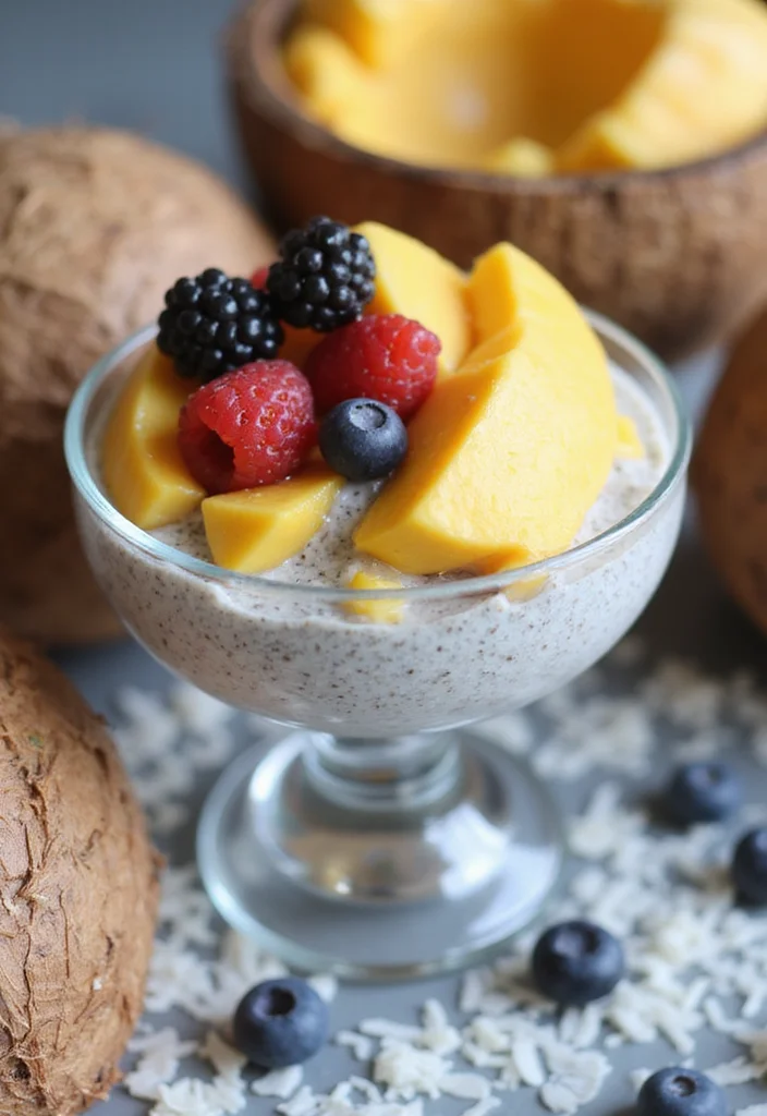 12 Coconut Dessert Recipes for Simple Sweet Flavor - 1. Creamy Coconut Chia Pudding