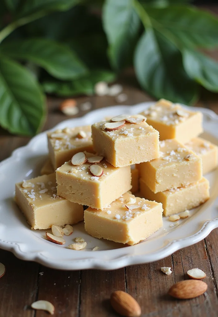 12 Coconut Dessert Recipes for Simple Sweet Flavor - 8. Coconut Almond Fudge