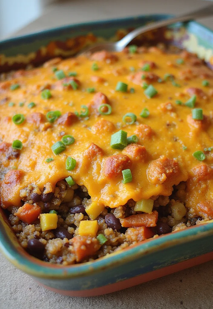 12 Easy Dinner Casserole Recipes for Busy Nights - 2. Healthy Quinoa and Black Bean Casserole