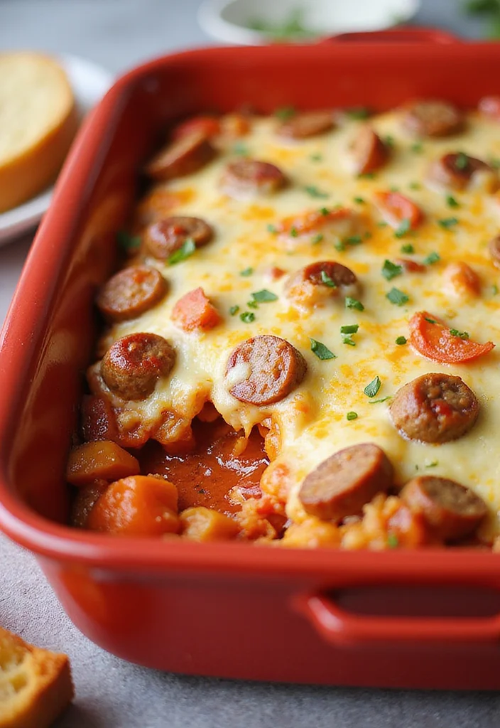 12 Easy Dinner Casserole Recipes for Busy Nights - 4. Italian Sausage and Pepper Casserole