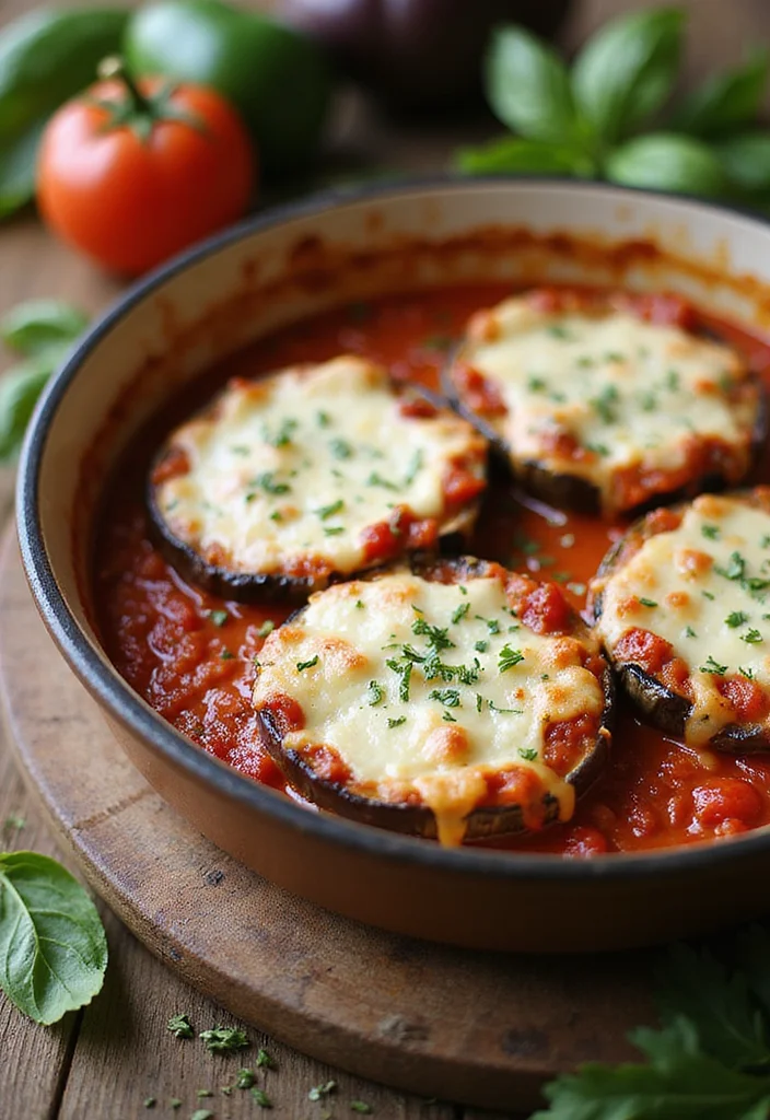 12 Easy Dinner Casserole Recipes for Busy Nights - 9. Eggplant Parmesan Casserole