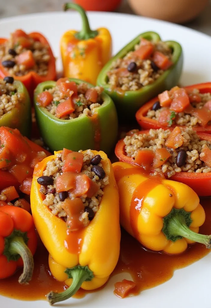 12 Fresh and Bright Spring Dinner Recipes - 10. Stuffed Bell Peppers