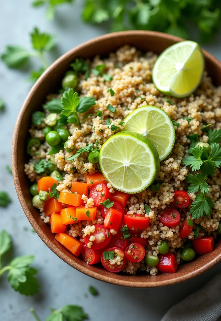 12 Fresh and Bright Spring Dinner Recipes - 2. Quinoa Spring Salad