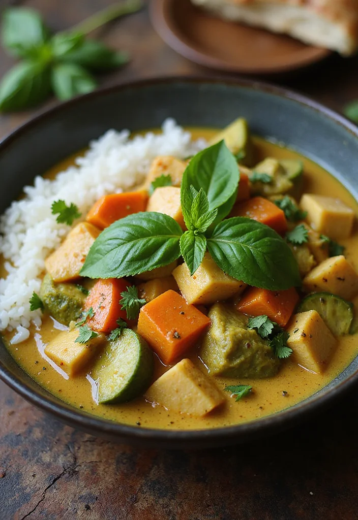 12 Fresh and Bright Spring Dinner Recipes - 9. Thai Green Curry with Vegetables