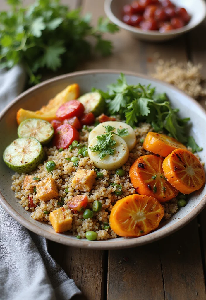 12 Fresh and Easy Summer Dinner Recipes for Busy Families - 4. Grilled Vegetable and Quinoa Bowl