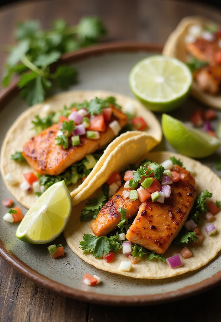 12 Fresh and Easy Summer Dinner Recipes for Busy Families - 5. Spicy Salmon Tacos