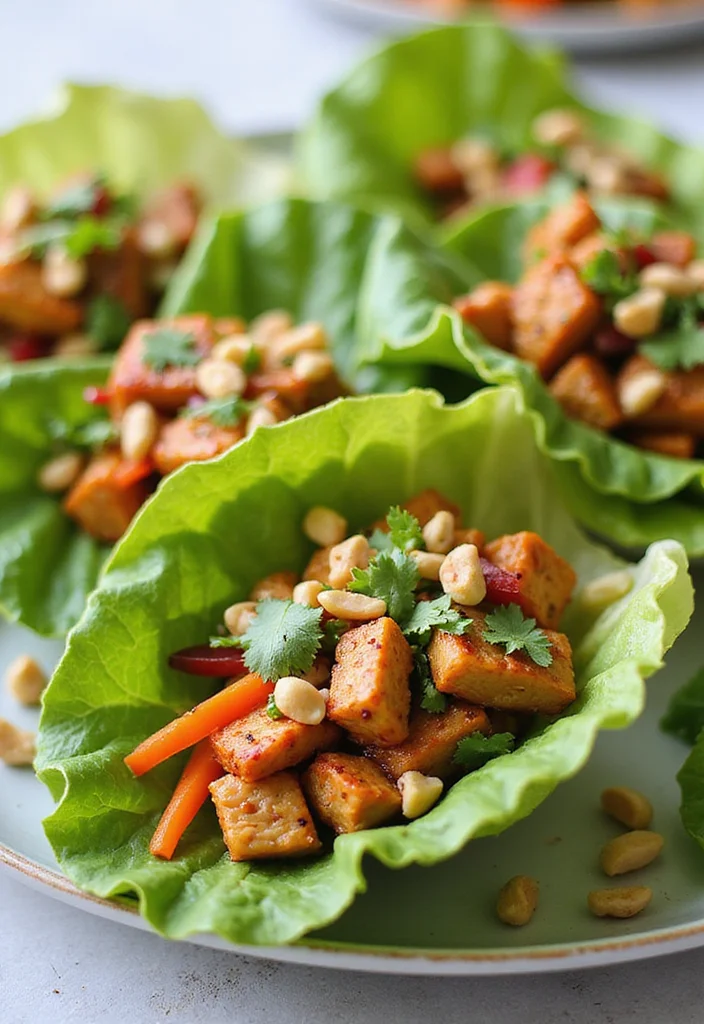 12 Fresh and Easy Summer Dinner Recipes for Busy Families - 9. Thai Chicken Lettuce Wraps