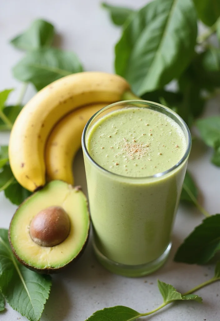 12 Healthy Avocado Recipes for Fresh Flavor - 2. Avocado Banana Smoothie