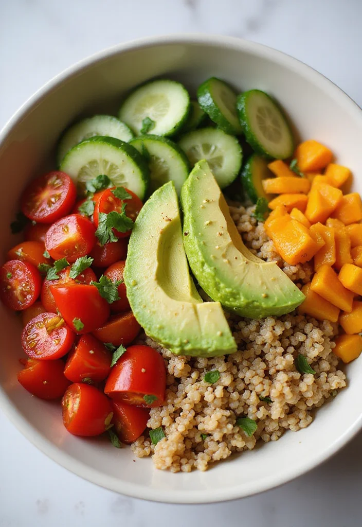 12 Healthy Avocado Recipes for Fresh Flavor - 4. Avocado Quinoa Bowl